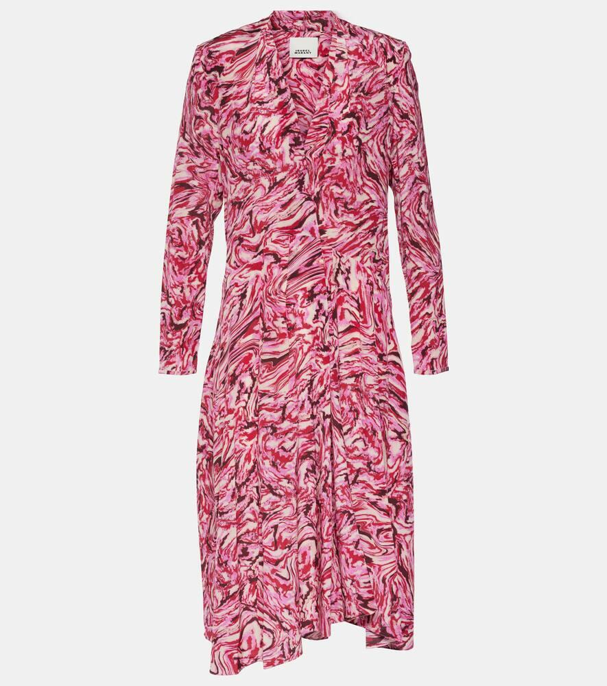 Isabel Marant Patel printed silk midi dress Cover