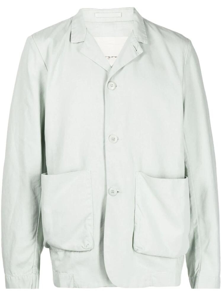 Toogood pockets cotton jacket - Green Cover