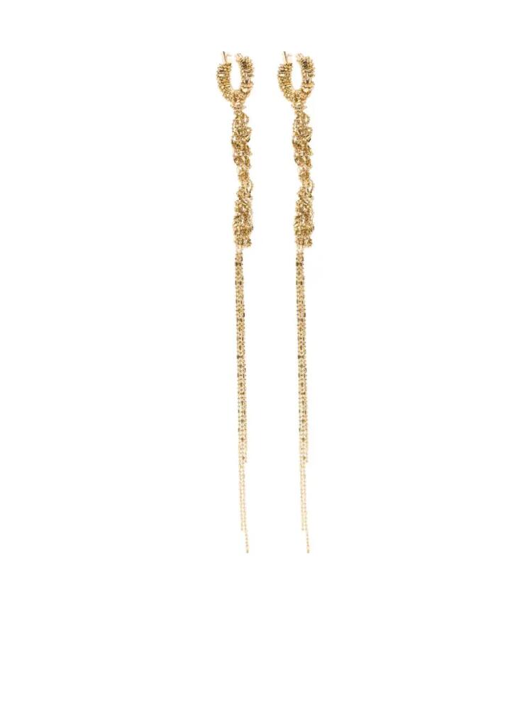 LEMAIRE Tangle dangle earrings - Gold Cover