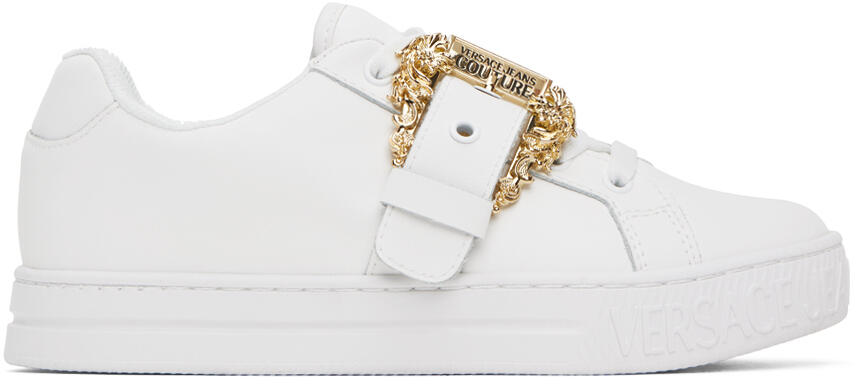 Versace Jeans Couture White Court 88 Sneakers Cover