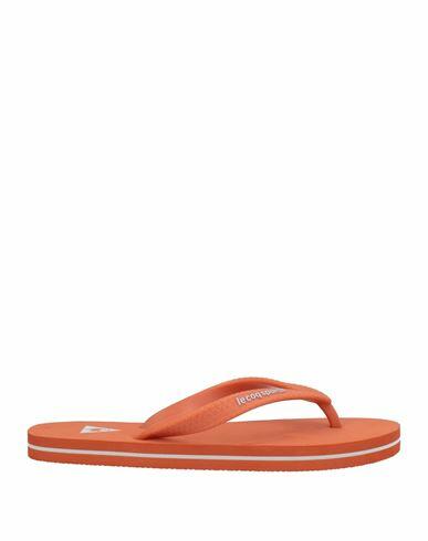 Le Coq Sportif Woman Thong sandal Orange Rubber Cover