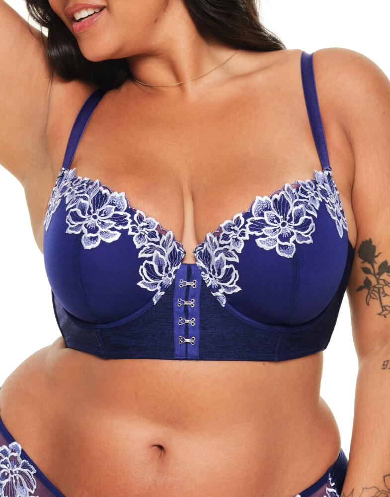 Adore Me Britta Contour Demi Bra in Dark Blue Cover