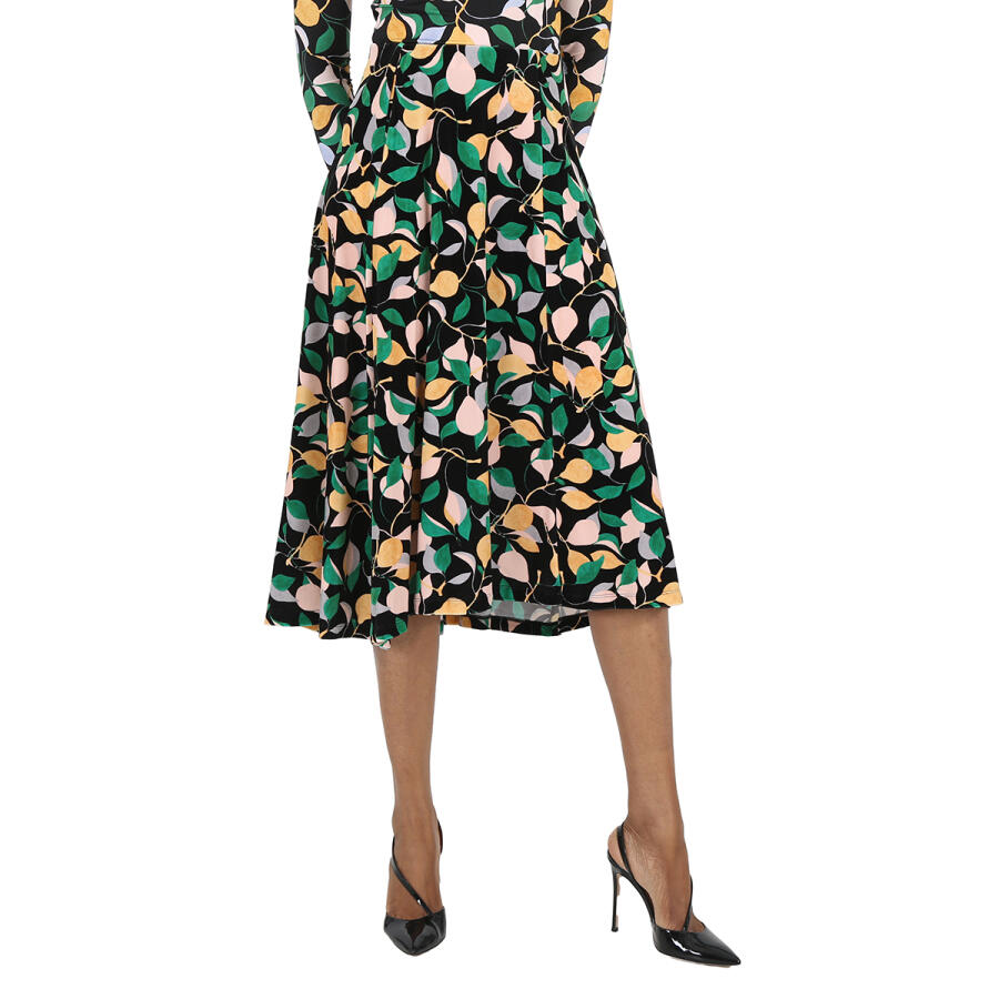 La Double J Ladies Orchard Print Kenny Midi Skirt Cover