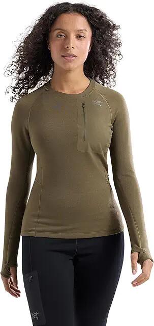 Arc'teryx Kyanite Baselayer Crew (Tatsu) Women's Clothing Cover