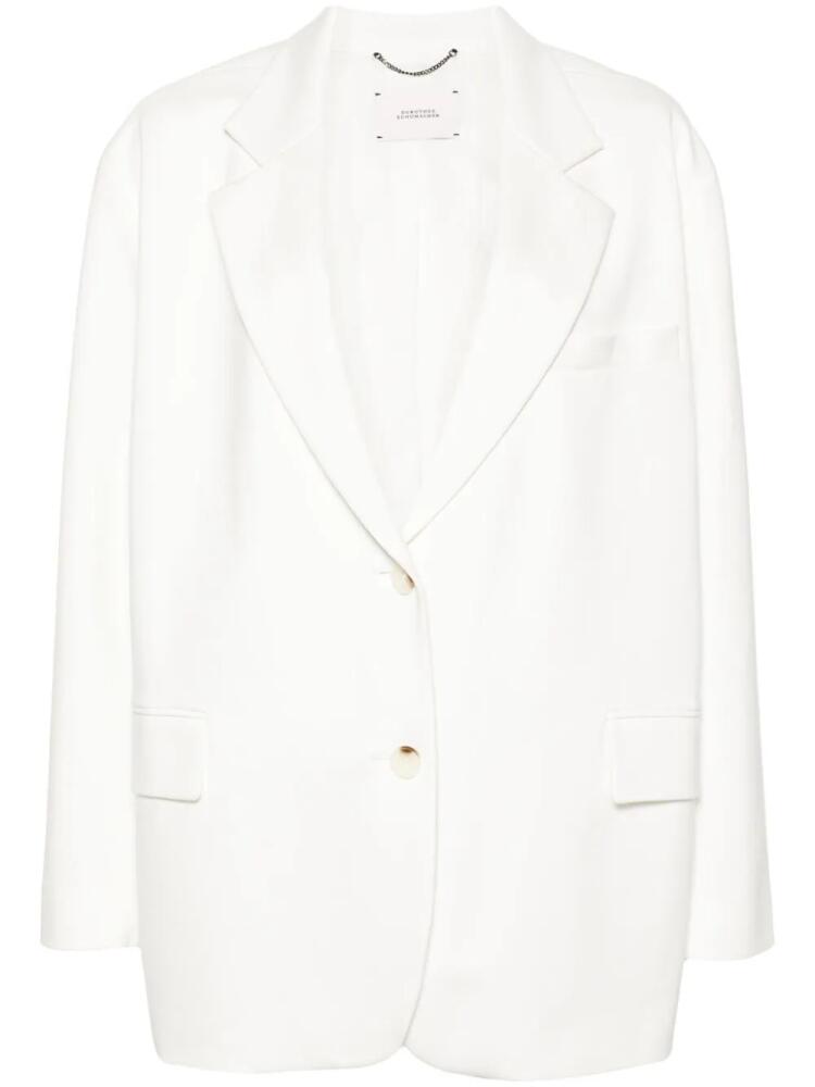 Dorothee Schumacher single-breasted blazer - White Cover