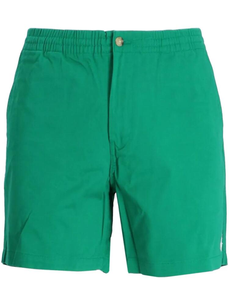 Polo Ralph Lauren Polo Pony embroidered twill shorts - Green Cover