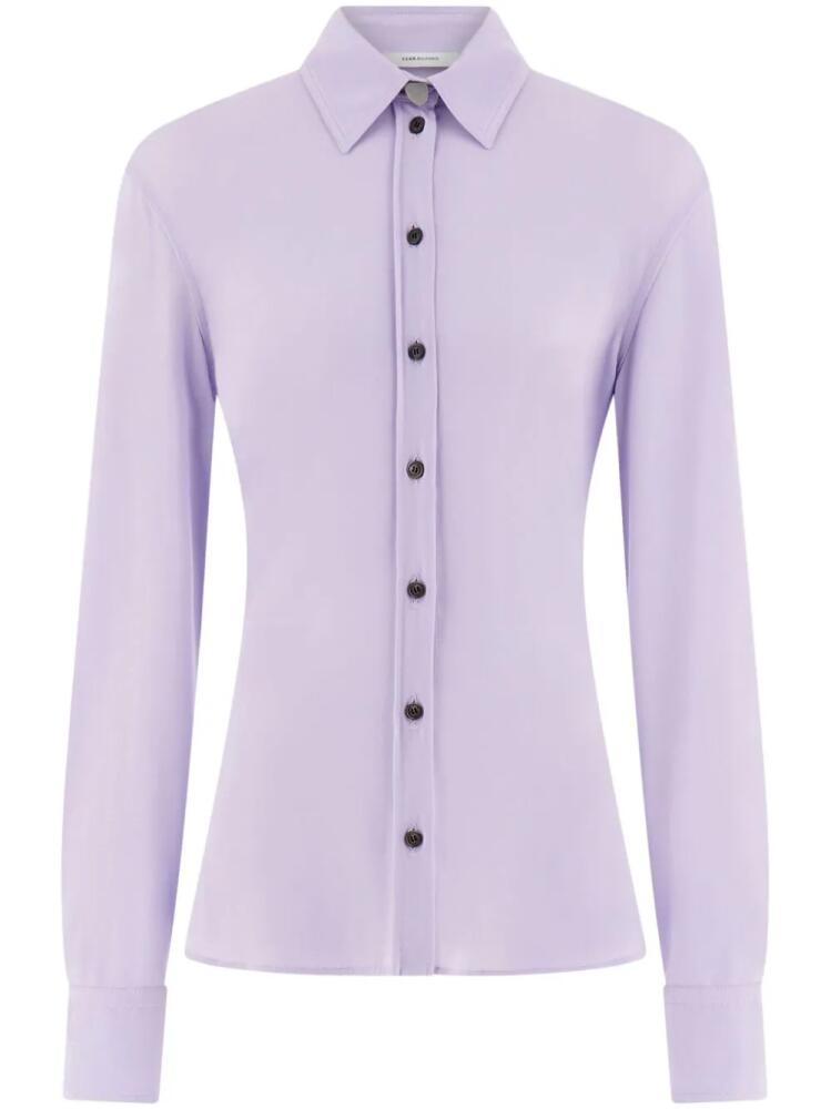 Ferragamo long-sleeve jersey shirt - Purple Cover