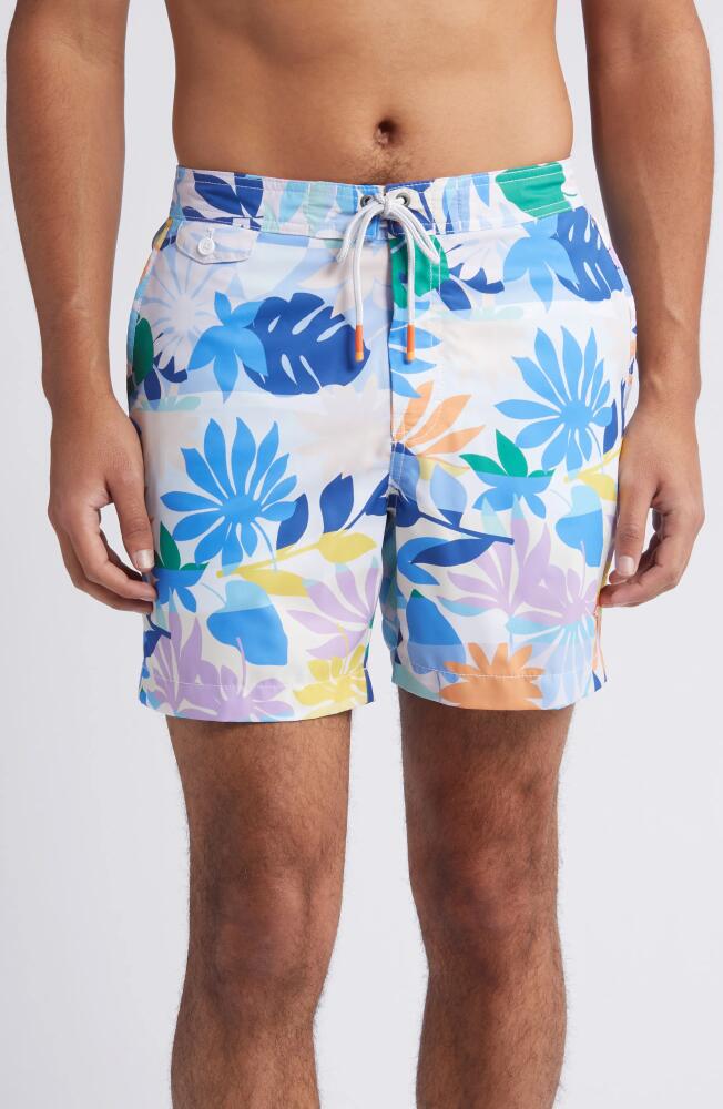 Tommy Bahama Rialto Luau Oasis Board Shorts in Light Sky Cover