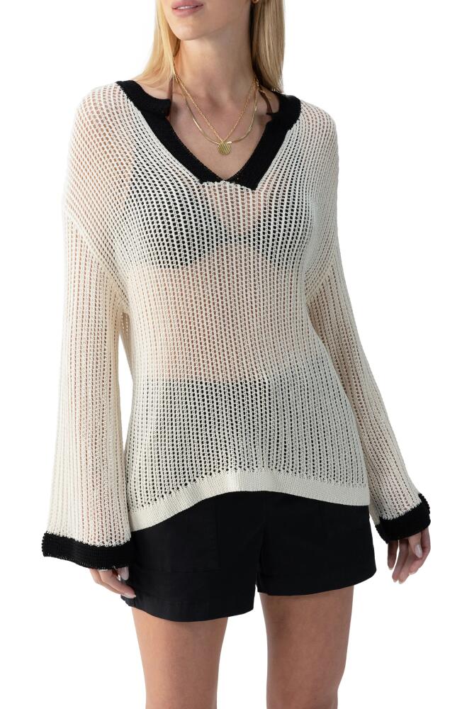 Sanctuary Walk by the Sea Open Stitch Sweater in Birch Cover