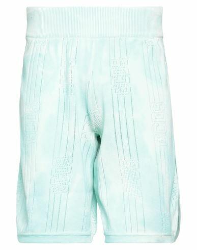 Gcds Man Shorts & Bermuda Shorts Light green Cotton Cover