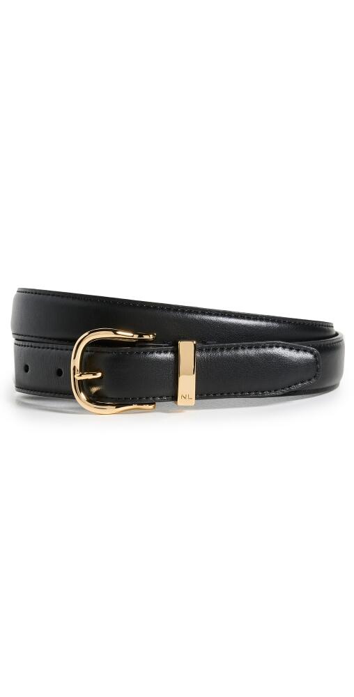 Nili Lotan Louise Belt Black/Shiny Brass Cover