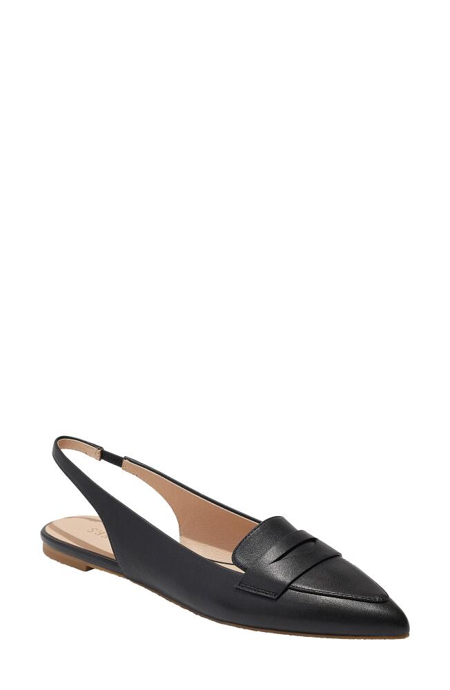 Jack Rogers Pennie Slingback Pointed Toe Flat in Black Cover