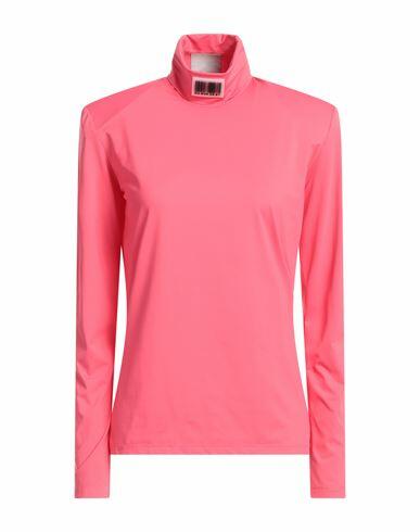 Vtmnts Woman T-shirt Coral Polyamide, Elastane Cover