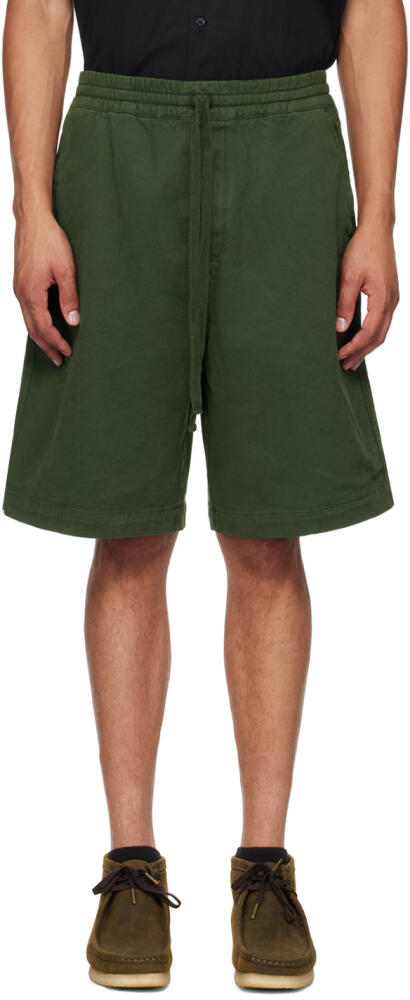 Carhartt Work In Progress Green Floyde Shorts Cover