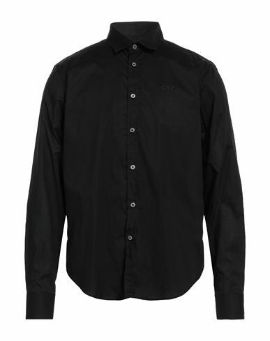 C'n'c' Costume National Man Shirt Black Cotton, Elastane Cover