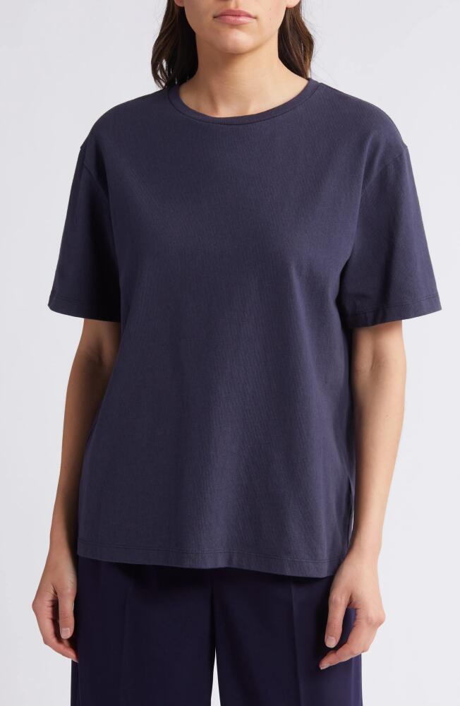 RUE SOPHIE Nola Relaxed Fit Cotton T-Shirt in Midnight Cover