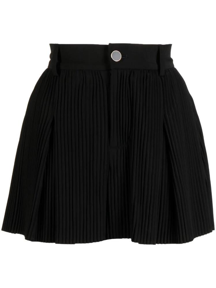 b+ab high-waisted pleated shorts - Black Cover