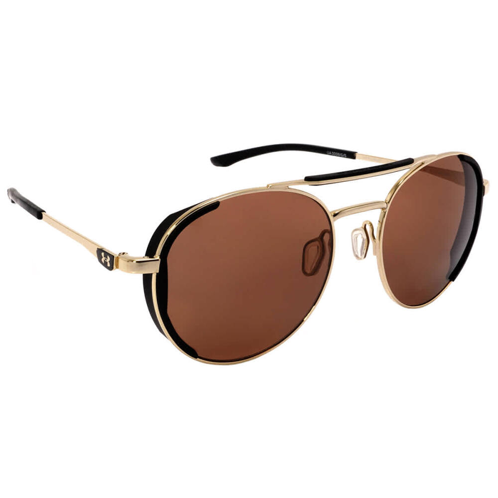 Under Armour Brown Round Sunglasses Cover