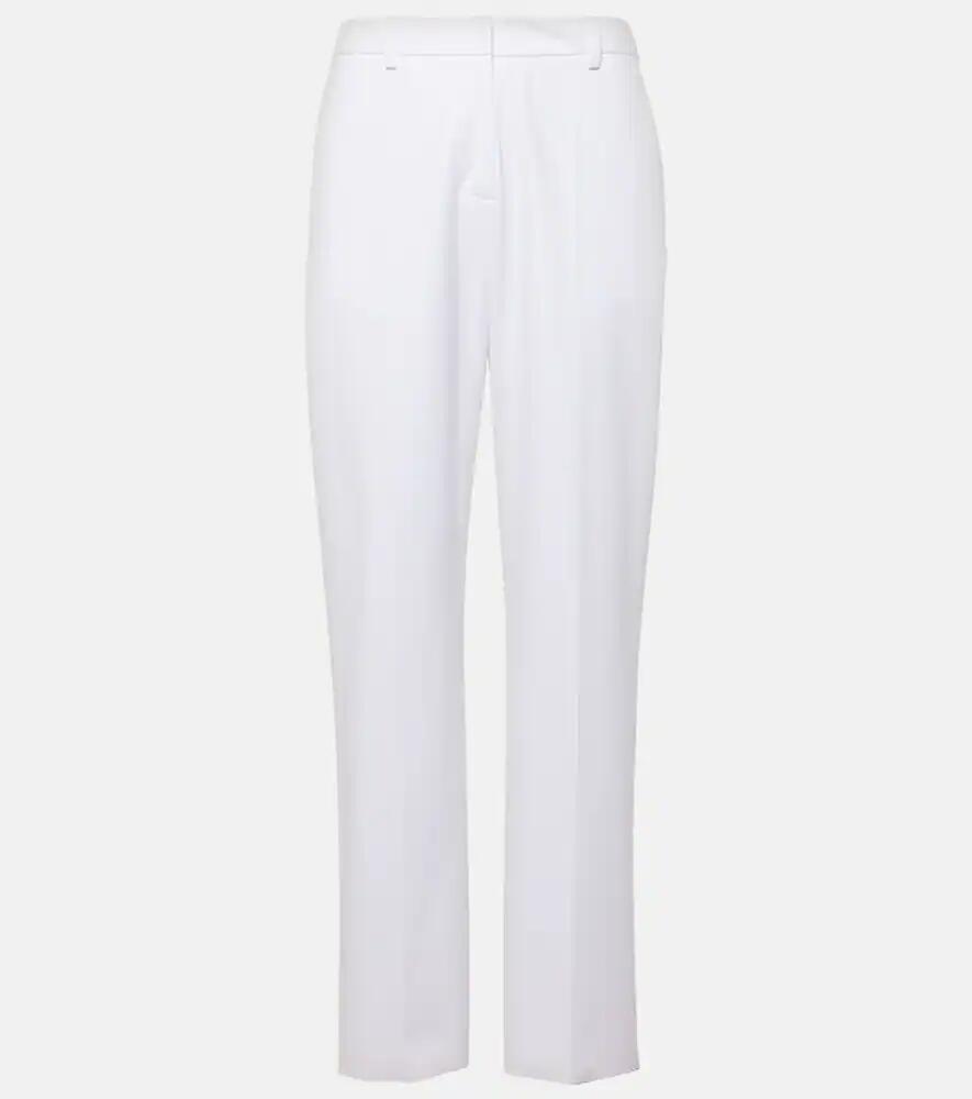 Valentino Low-rise cotton slim pants Cover