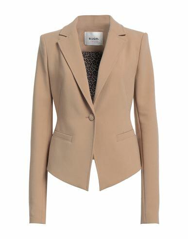 Blugirl Blumarine Woman Blazer Beige Polyester, Viscose, Elastane Cover