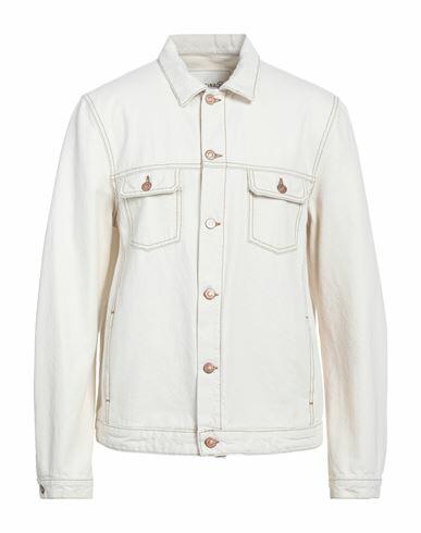 Officina 36 Man Jacket Ivory Cotton Cover