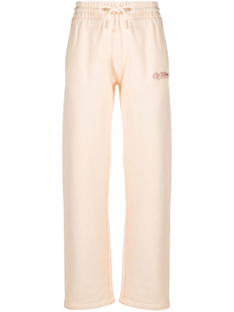 Off-White Baseball logo track pants - Neutrals Cover