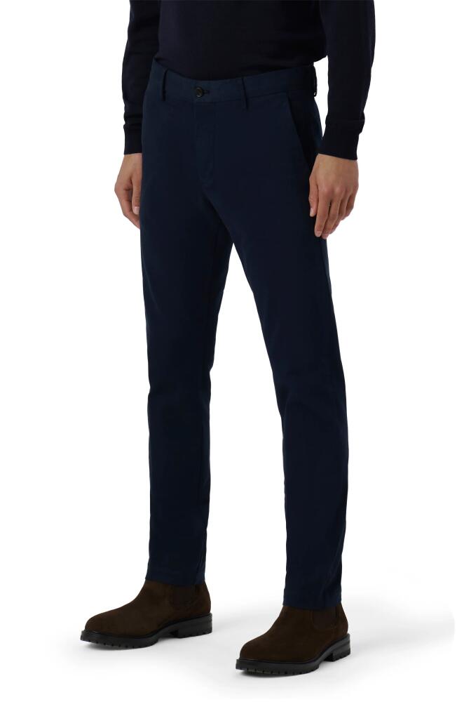 Bugatchi Stretch Cotton Blend Twill Chinos in Navy Cover