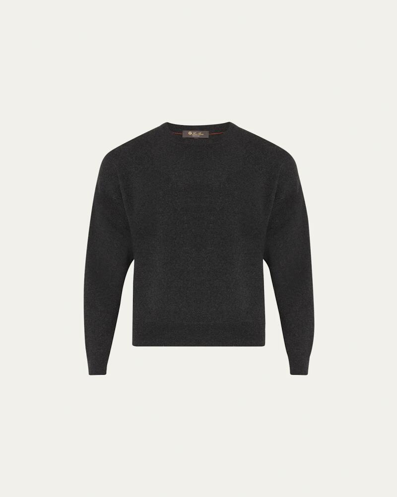 Loro Piana Men's Ivrea Cashmere Crewneck Sweater Cover