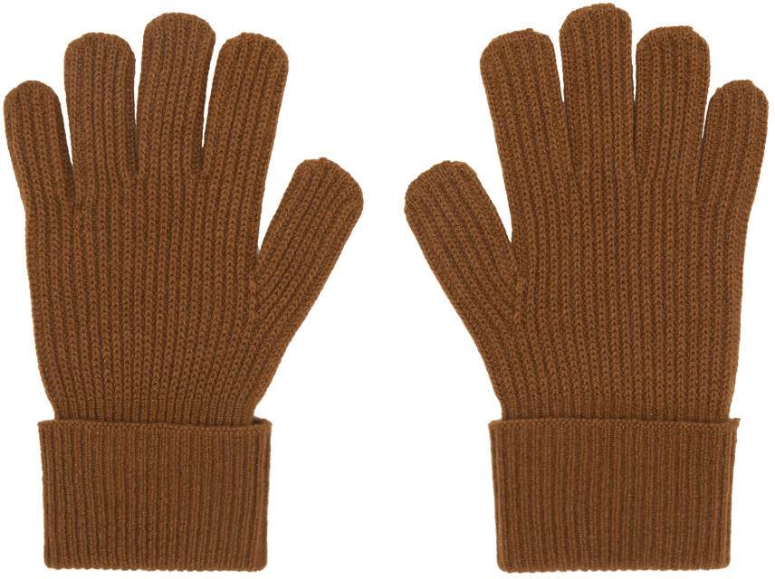 ZEGNA Tan Oasi Cashmere Gloves Cover