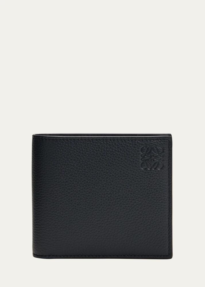 Loewe Men's Anagram Bifold Leather Wallet Cover