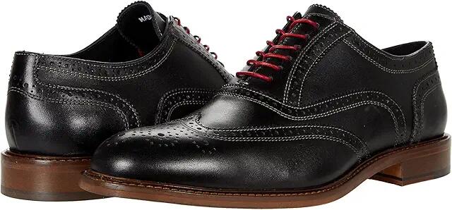 Massimo Matteo Italian Wing Tip (Black) Men's Shoes Cover