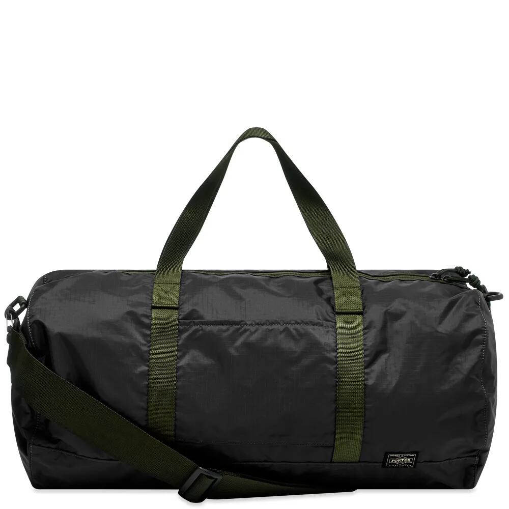 Porter-Yoshida & Co. 2 Way Jungle Barrel Bag in Black Cover