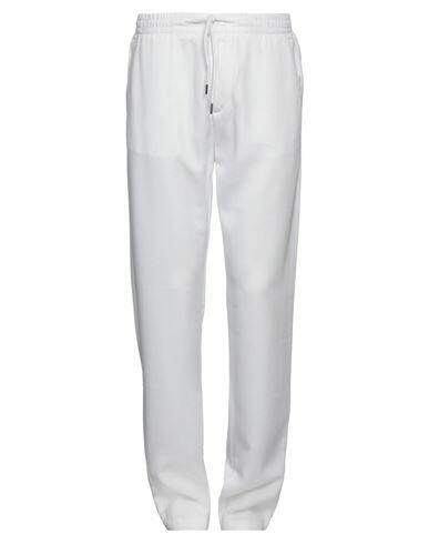 Guess Man Pants White Tencel Lyocell Cover