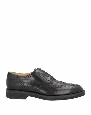 Barrett Man Lace-up shoes Black Soft Leather Cover