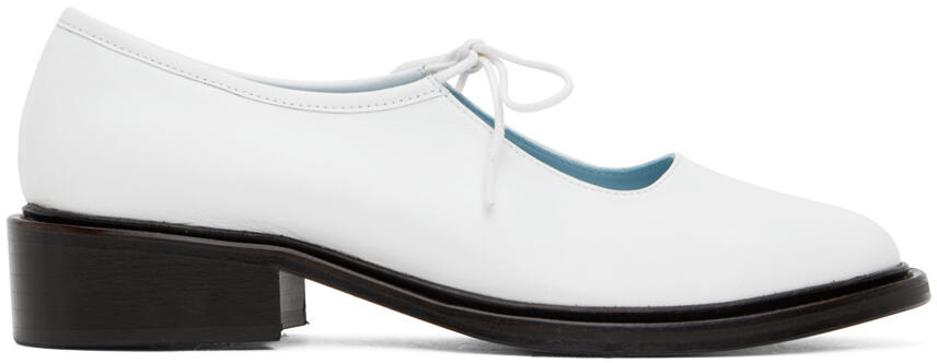 Nicole Saldaña White Fabiana Loafers Cover