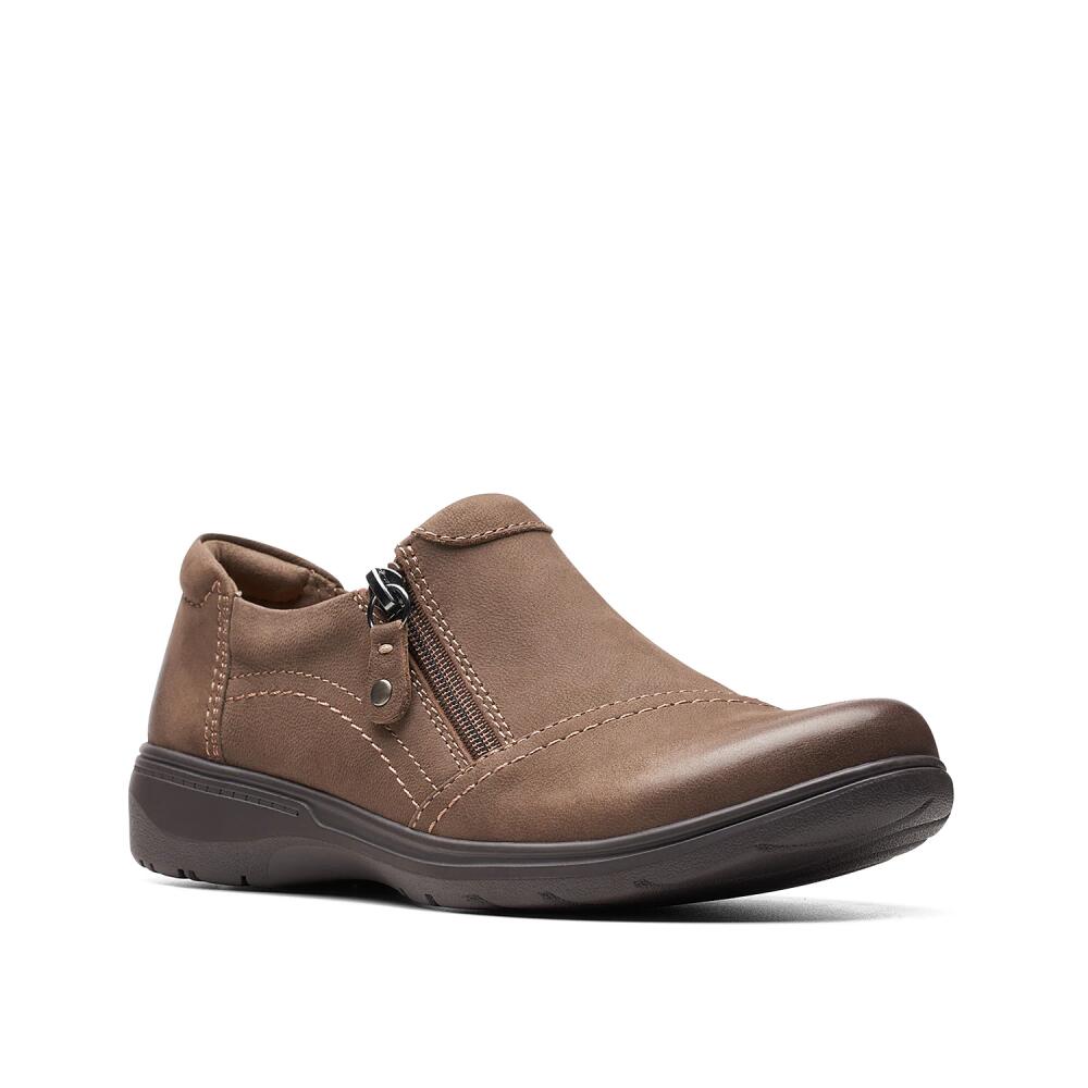 Clarks Carleigh Ray SlipOn | Women's | Brown Cover