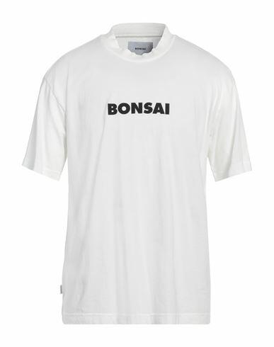 Bonsai Man T-shirt White Cotton Cover