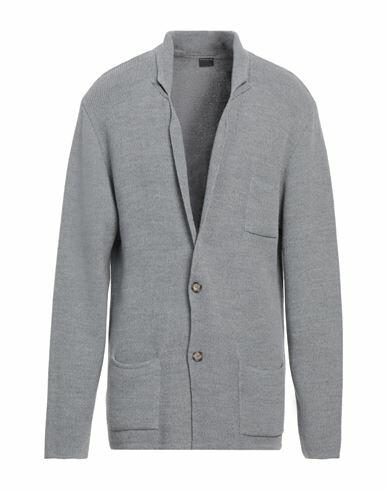 Why Not Brand Man Cardigan Grey Acrylic, Wool Cover