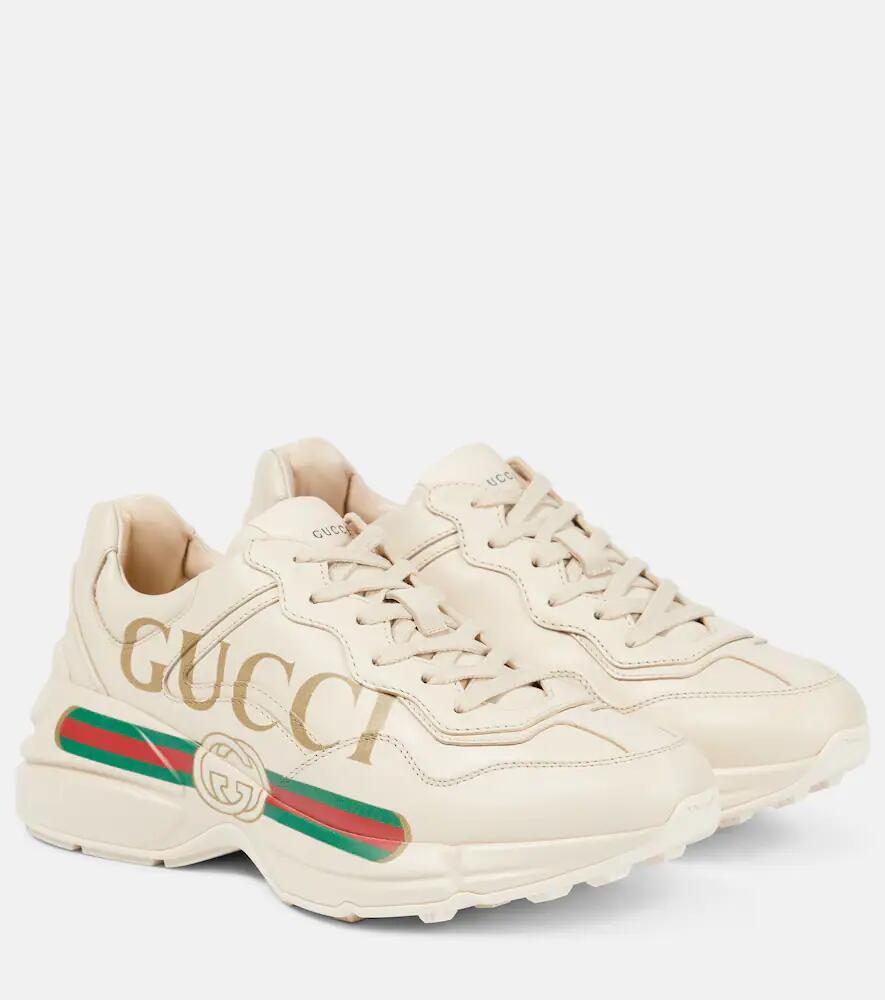 Gucci Rhyton leather sneakers Cover