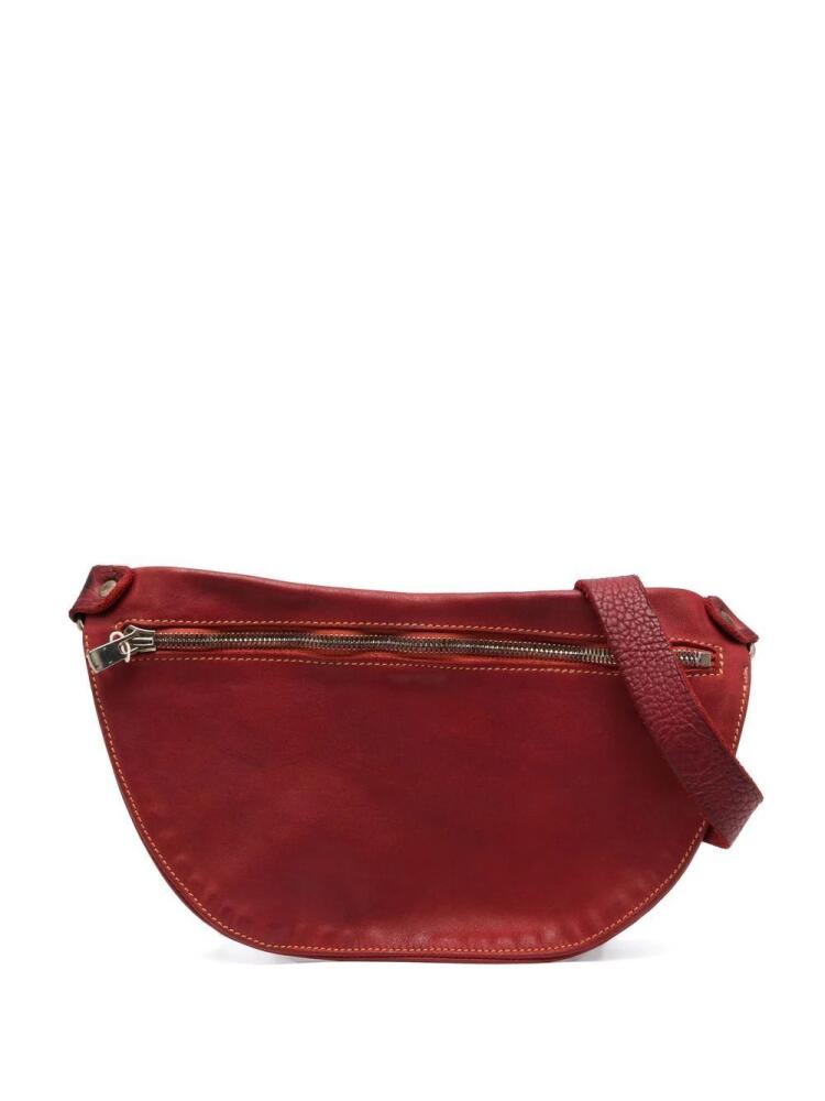 Guidi small Q100 crossbody bag - Red Cover