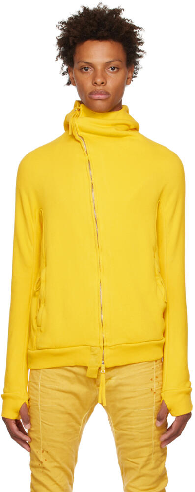 Boris Bidjan Saberi Yellow Zipper 2 Hoodie Cover