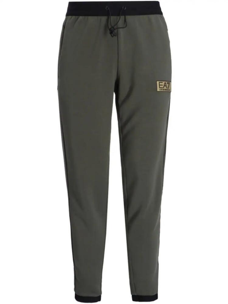 Ea7 Emporio Armani mid-rise track trousers - Green Cover