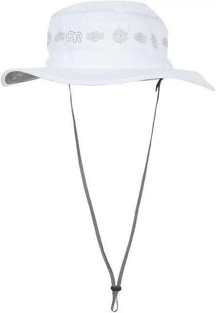 Outdoor Research Solar Roller Sun Hat (White/Rice Embroidery) Caps Cover