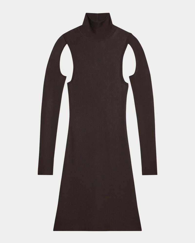 Helmut Lang Air Cut-Out Turtleneck Dress Cover