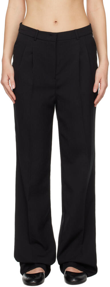 The Garment Black Pleated Trousers Cover