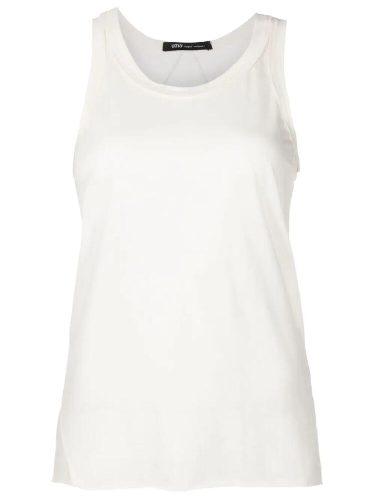 Uma | Raquel Davidowicz round-neck sleeveless tank top - White Cover