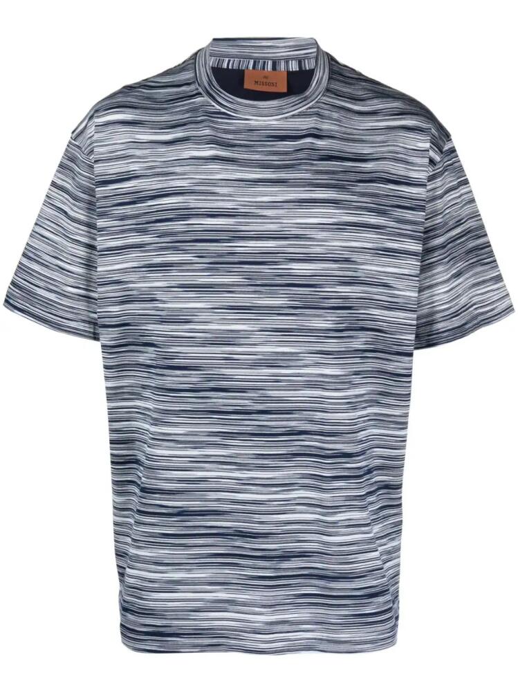 Missoni short-sleeve cotton T-shirt - Blue Cover