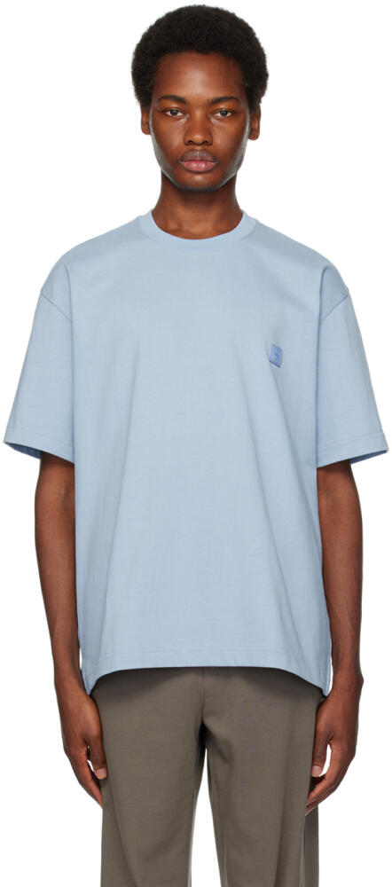 Solid Homme Blue Soft Back T-Shirt Cover