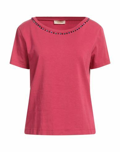 Marani Jeans Woman T-shirt Garnet Cotton, Elastane Cover