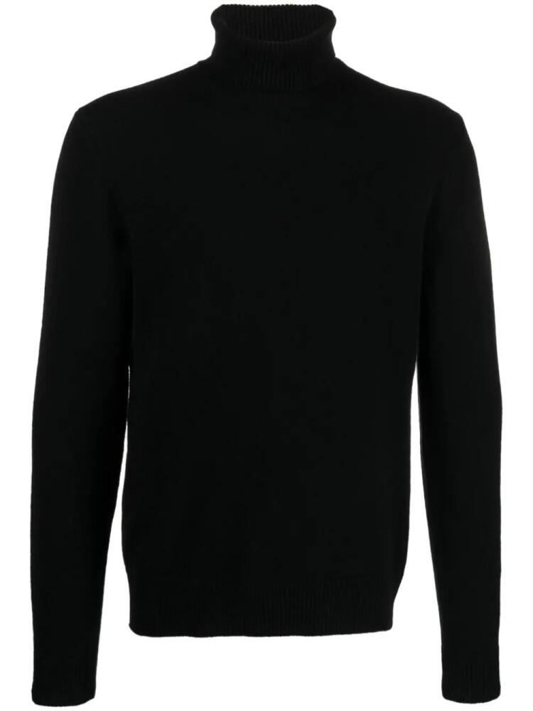 Ralph Lauren Purple Label roll-neck long-sleeve cashmere jumper - Black Cover